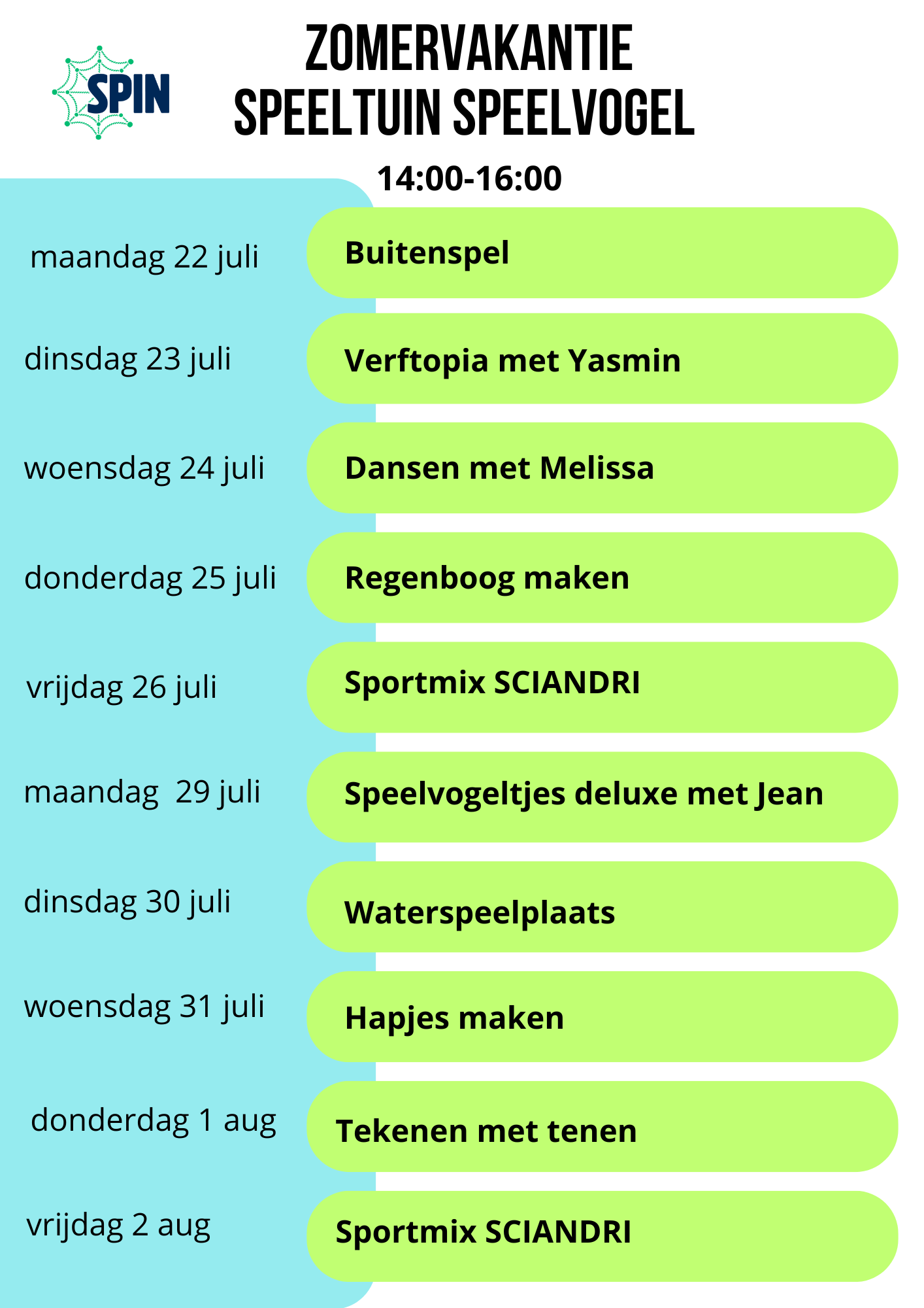 Speeltuin Speelvogel - Stichting Spin